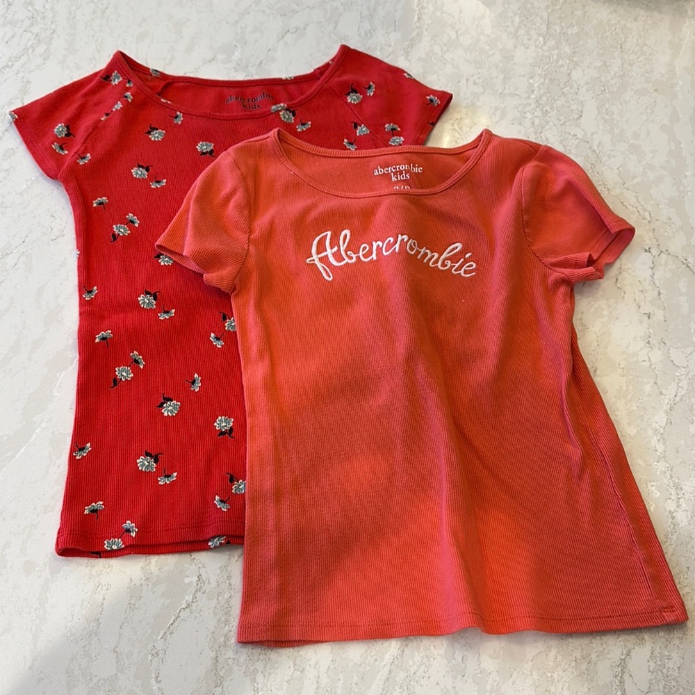 Cute set of Abercrombie shirts.  Size 11/12